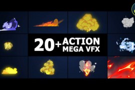 Action Mega VFX Pack | DaVinci Resolve 44144320