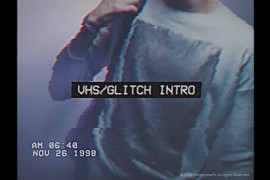 VHS Glitch Intro 23005857