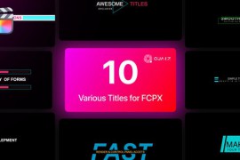 Various Titles for Final Cut Pro X Vol. 02 44978396