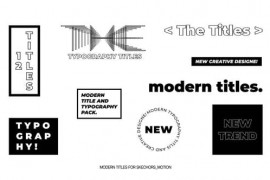 Modern Titles | Final Cut Pro 43419610