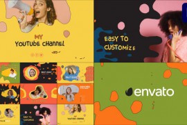 Liquid Acid Endscreens | Premiere Pro MOGRT 45937753