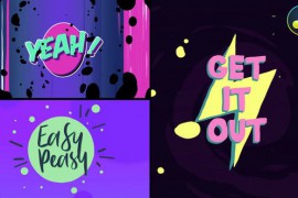 Cartoon 2D FX Logo Text animations [Davinci Resolve] 45241460