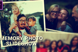 Emotional Memory Photo Slideshow MOGRT for Premier Pro 49999277