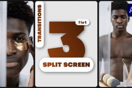 Multiscreen Transitions - 3 Split Screen 49280474