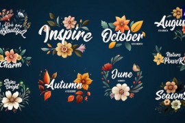 Flower titles [After Effects] 43864898