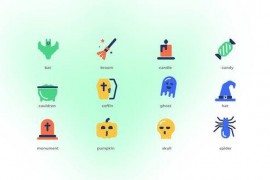Halloween - Flat Icons 43938788