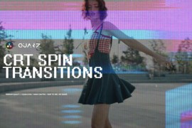CRT Spin Transitions for DaVinci Resolve 51381729