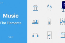 Music Icons for Premiere Pro Vol. 01 47502468