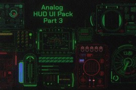 Analog HUD UI Pack 3 44589372