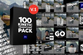 Kinetic Transitions Pack for Premiere Pro 49403297