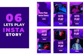 Lets Play Music Instagram Stories Pack 39215946