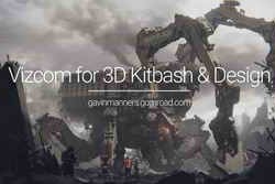 Gumroad – Vizcom for 3D Kitbash & Design