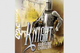 Epic Stock Media AAA Game Character Knight WAV-DISCOVER