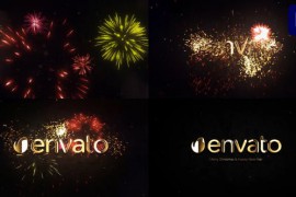 New Year Firework Logo for Premiere Pro 42179927