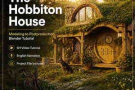 Artstation – The Hobbiton House Blender Tutorial