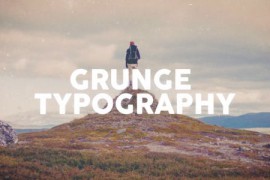 Grunge Typography Opener 19710875