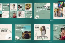 Flower Store Posts for FCPX 46886785
