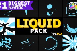Abstract Liquid Shapes | FCPX 28143818