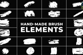 Hand Made Brush Elements | DaVinci Resolve 51569410