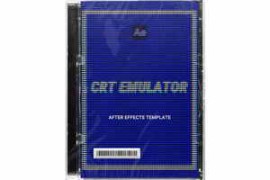 Video Milkshake – CRT Emulator [Retro Pixelation After Effect Template]