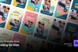 Kids Coding Course - Social Media Reels After Effect Template 45599228