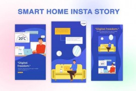Smart Home Instagram Story Premiere Pro Template 44611371