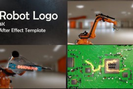 Robot Logo Animation 44666625
