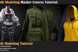 Artstation – Cloth Modeling Master Course Tutorial