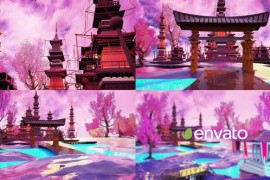 Japanese Style Logo Reveal 44957572