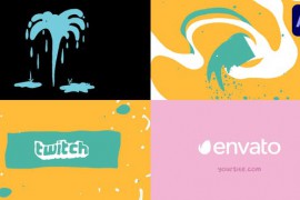 Liquid Cartoon Logo for After Effects 51311463
