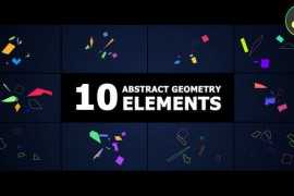 Abstract Geometry Elements | DaVinci Resolve 51652377