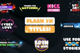 Flash FX Titles | DaVinci Resolve 45378931
