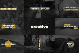 Modern Titles | Mogrt 49083235