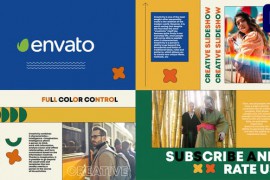 Colorful Creative Slideshow for Premiere Pro 43106133