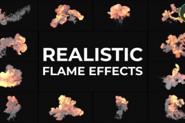 Realistic Flame Effects for DaVinci Resolve 52681703