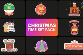 Winter Holidays Titles | DaVinci Resolve 49397693