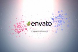 Colourful Particles Logo 30668639
