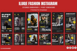 Iluiqe Fashion Instagram Template | MOGRT File 47437047