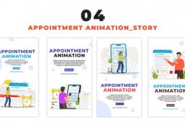 Appointments Scheduling Concept Cartoon Character Instagram Story 48662067