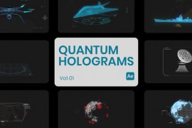 Quantum Holograms 01 for After Effects 45189921