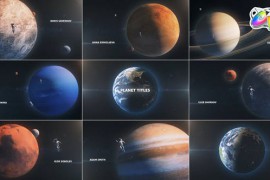 Planet Titles for FCPX 44391403