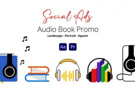 Audio Book Promo Social Ads 45175126