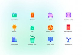 Power and Energy - Flat Icons 46779055