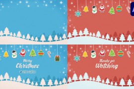 Short Christmas Intro for After Effects 48995683
