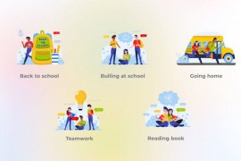 Back to School - Flat Concepts 47721560