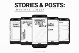 Stories & Posts: Minimal Lines (FCPX) 51421855
