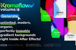 Free Download:Generative Organic Fluid Gradient Background Loops - Kromaflow Volume 01 60296036