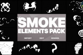 Funny Smoke Elements | DaVinci Resolve 33315970