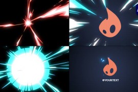 2D Cartoon Energy Logo Opener [After Effects] 47383283