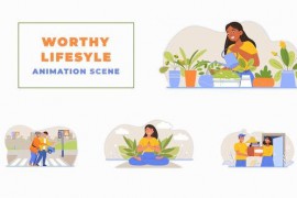 Worthy lifestyle Premiere Pro Animation Scene 45798124